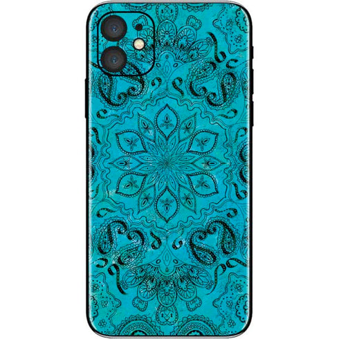 Blue Zen Ginseng iPhone 11 Skin